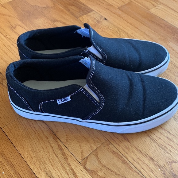 Vans Other - Vans like new black size 9 Men’s slip on sneaker